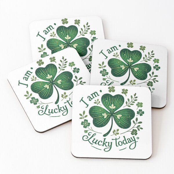 Item preview, Today I Am Happy Kleeblatt St. Patrick's designed and sold by LuminOrb.