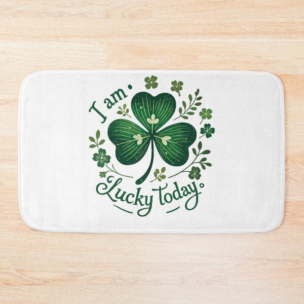 Item preview, Today I Am Happy Kleeblatt St. Patrick's designed and sold by LuminOrb.