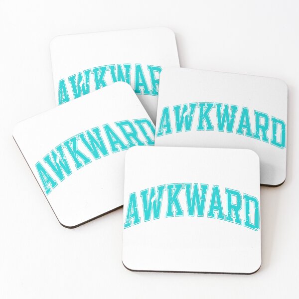 Item preview, AWKWARD Distressed College Text designed and sold by quibrak.