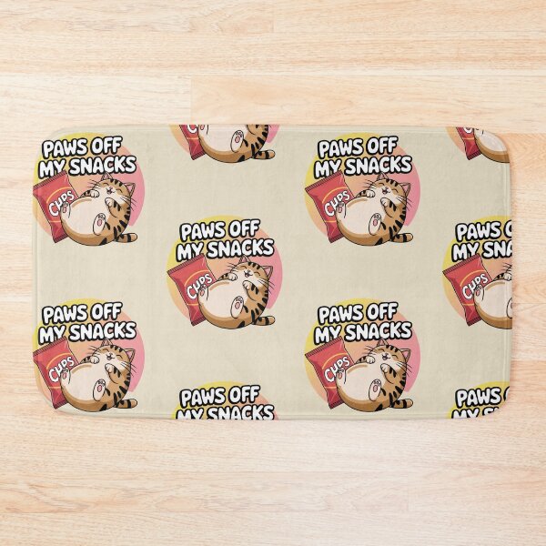 Item preview, Chubby Cat Paws Off My Snacks designed and sold by SignumShop.
