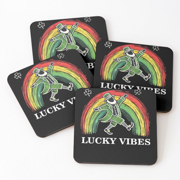 Item preview, Happy Vibes St. Patrick’s Tag Regenbogen designed and sold by LuminOrb.