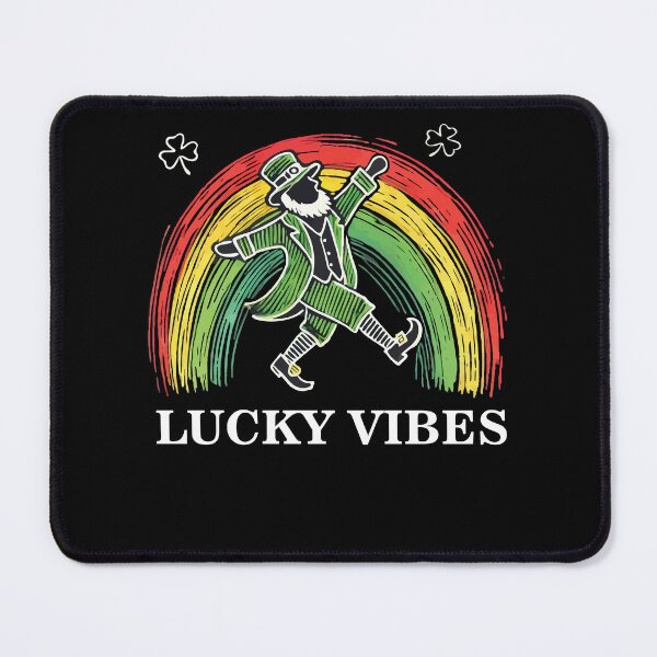 Item preview, Happy Vibes St. Patrick’s Tag Regenbogen designed and sold by LuminOrb.