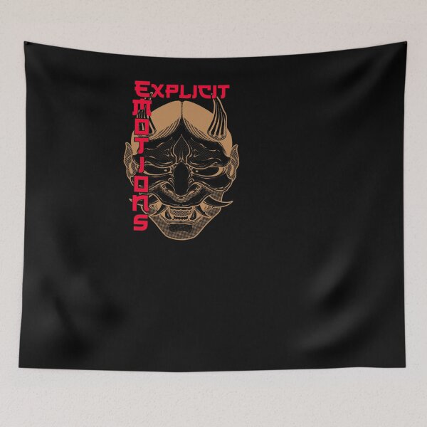 Item preview, Tee Hannya Explicit Emotions Gold designed and sold by SolooArtDesign.