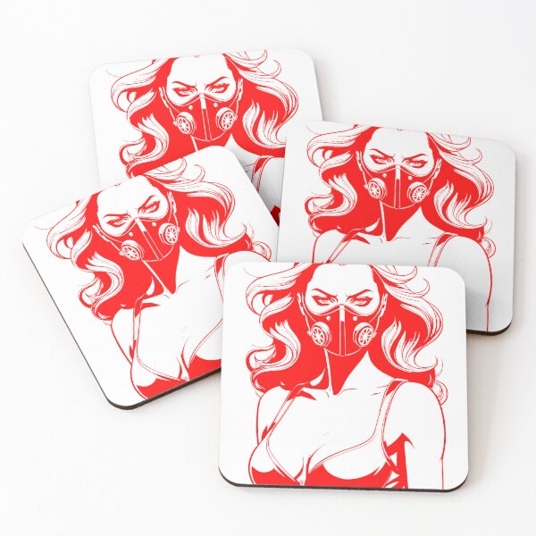 Item preview, modern art , woman, Red and white design designed and sold by Azazel77.