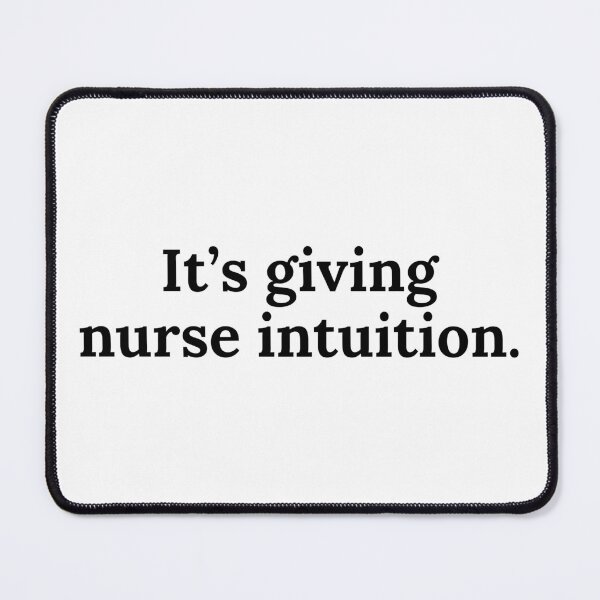 Aperçu de l'œuvre Cela donne de l'intuition aux infirmières créée et vendue par Sarzel.