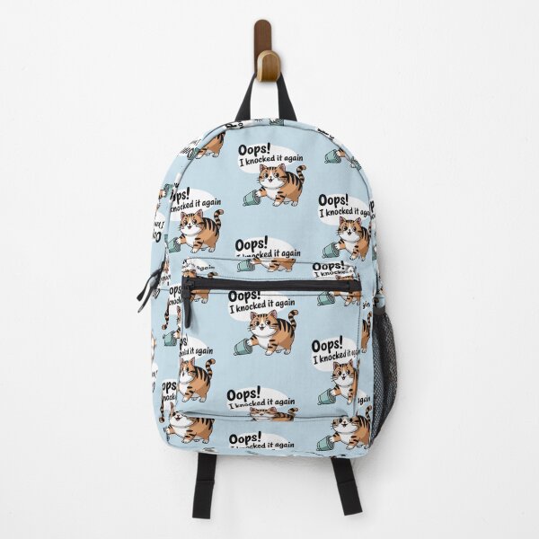 Item preview, Chubby Cat Oops! I Knocked It Again designed and sold by SignumShop.