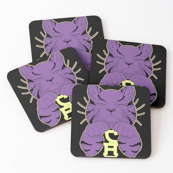 Item preview, MonMon Cat Purple designed and sold by SolooArtDesign.