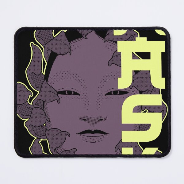 Item preview, Noh Mask Purple designed and sold by SolooArtDesign.