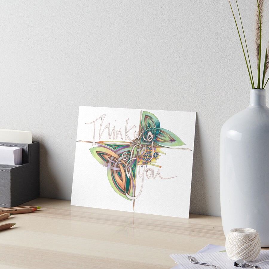 Thinking of You Art Board Print