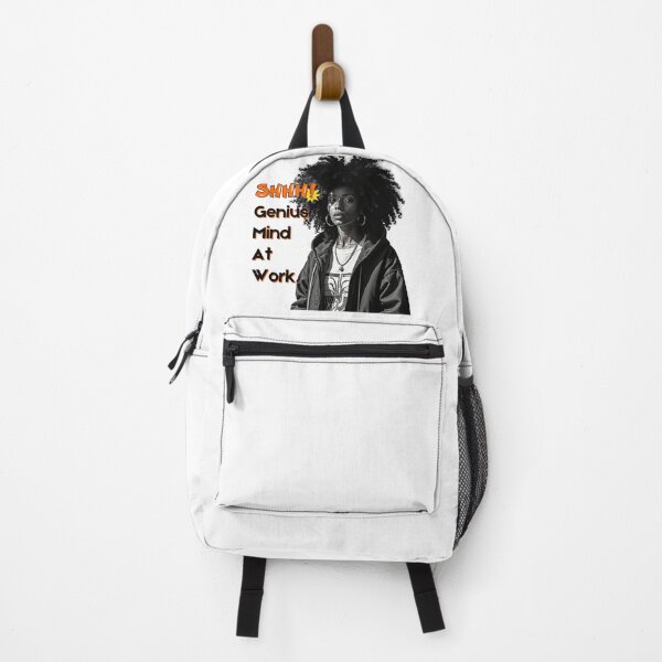 Item preview, Shhh! Genius Mind at Work – Bold & Smart Art designed and sold by QPTheeArtist.