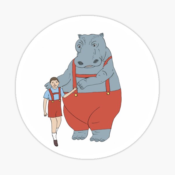 Item preview, hippo friend designed and sold by Lihi127.