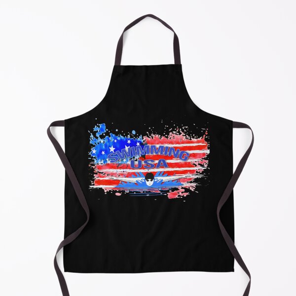 Item preview, Watercolor Waves & Patriotic Swim Pride designed and sold by Zakrytos ★★★★★.
