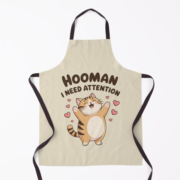 Item preview, Chubby Cat Hooman, I Need Attention designed and sold by SignumShop.