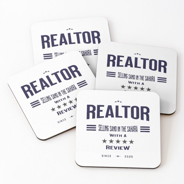 Item preview, Realtor – Selling Sand in the Sahara with a 5-Star Review designed and sold by Syrupulse.