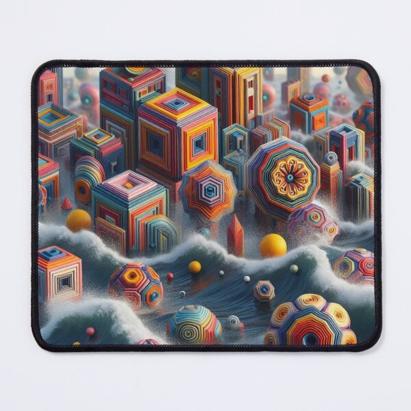 Item preview, colorful geometric decorative desighn designed and sold by Dogandesighn.