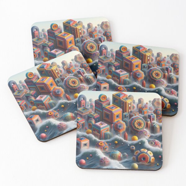Item preview, colorful geometric decorative desighn designed and sold by Dogandesighn.