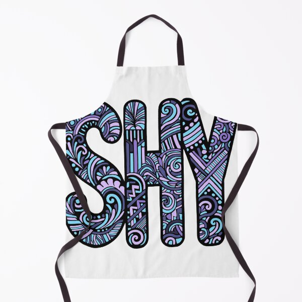 Item preview, Intricate word Shy designed and sold by SpectrumShine.