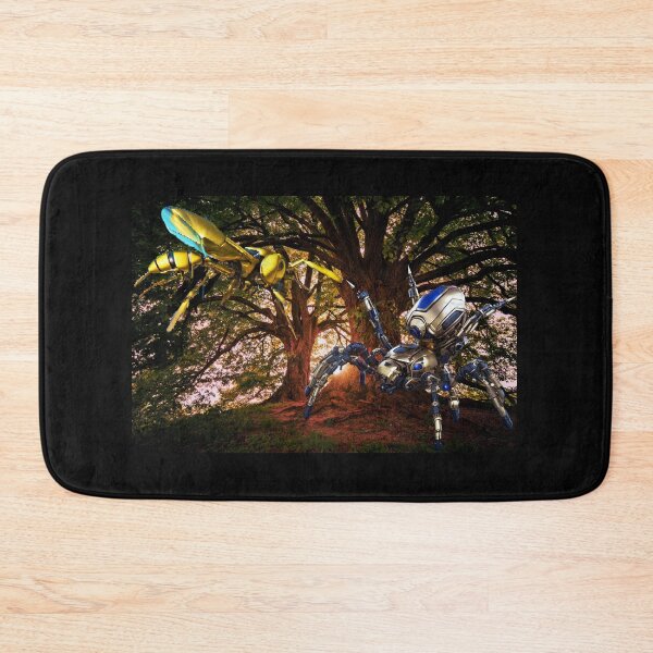Item preview, The battle of Spider against the wasp designed and sold by Helios Be. Lavsh.
