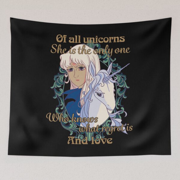 Item preview, The last unicorn, Lady Amalthea designed and sold by NadiaChevrel.
