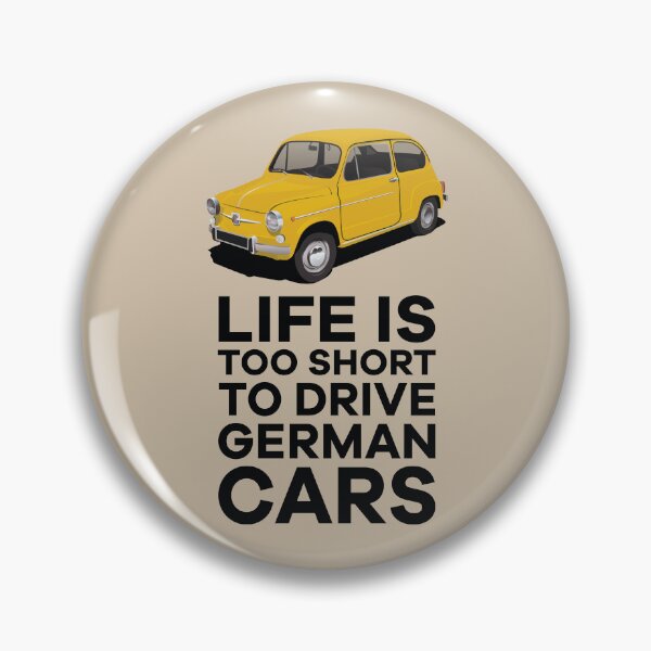 Item preview, Life is too short to drive German cars - Italian F600 designed and sold by knappidesign.