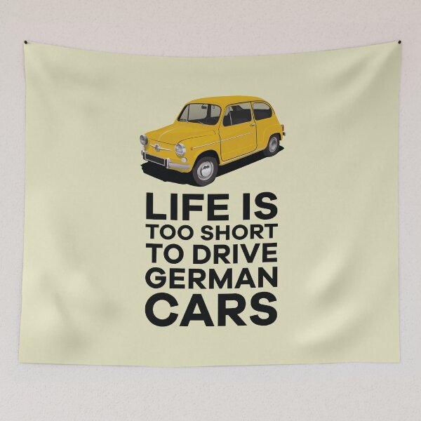 Item preview, Life is too short to drive German cars - Italian F600 designed and sold by knappidesign.