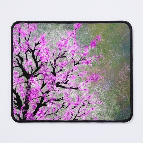 Item preview, Sakura cherry tree original atmospheric watercolor. designed and sold by WatercolourLily.