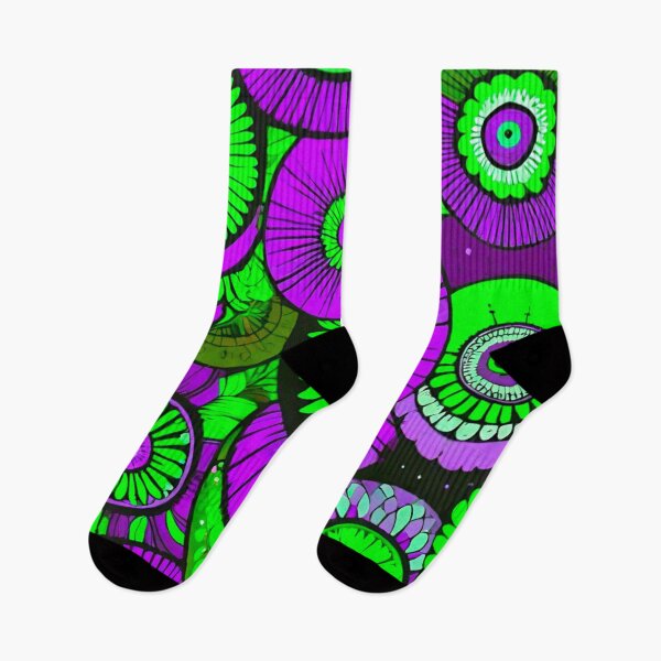 Item preview, Purple and Green Mandala Pattern Design designed and sold by GrizzlyCollective.