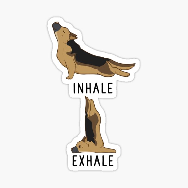 Inhale Exhale Yoga Sticker – Big Moods