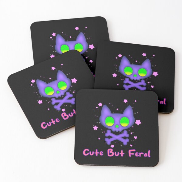 Item preview, Cute But Feral designed and sold by JMDesignHouse.