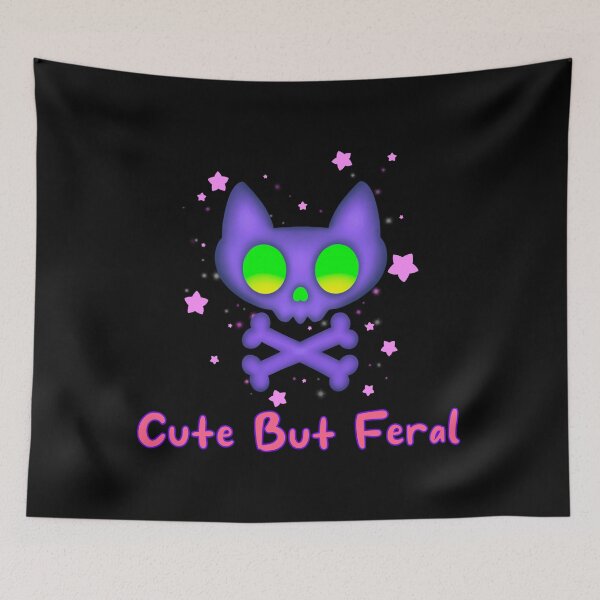 Item preview, Cute But Feral designed and sold by JMDesignHouse.