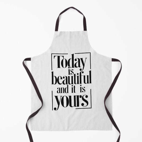 Item preview, Today is Beautiful and It Is Yours – Modern Minimalist Typography designed and sold by ViviNyks.