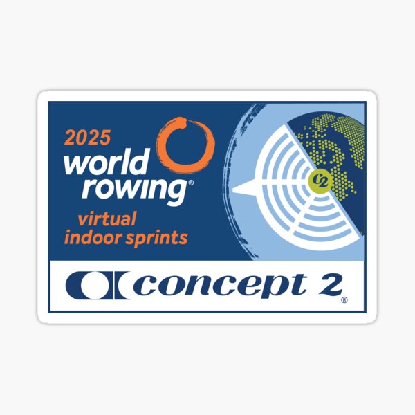 Artikel-Vorschau von Hallensprints im Ruder-Weltmeisterschaft 2025, designt und verkauft von concept2inc.