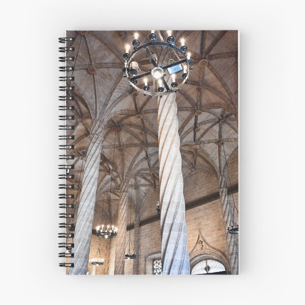 Item preview, The Llotja de la Seda silk market interior in Valencia  designed and sold by goceris.