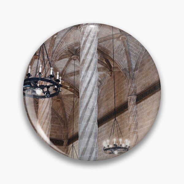 Item preview, The Llotja de la Seda silk market interior in Valencia,Spain designed and sold by goceris.