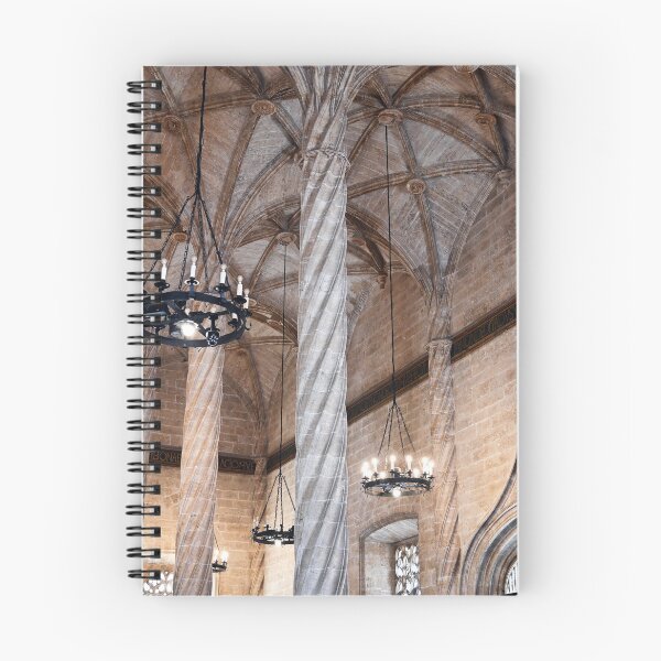 Item preview, The Llotja de la Seda silk market interior in Valencia,Spain designed and sold by goceris.