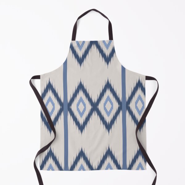 Item preview, Blue Abstract Ikat seamless pattern designed and sold by Zineshopz.