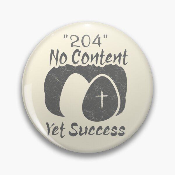 Item preview, He Is Risen | http 204 No Content Yet Success – Empty Tomb Easter Resurrection Minimal & Abstract Art | Black Gray designed and sold by ZechJohnRB.