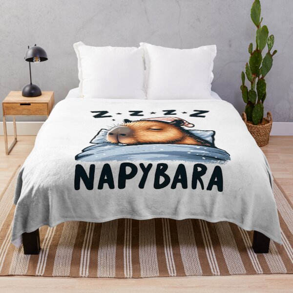 Item preview, Napybara: Cute sleeping capybara design for moments of rest designed and sold by Polarisofficial.