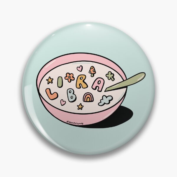 Item preview, Libra Cereal Bowl designed and sold by doodlebymeg.