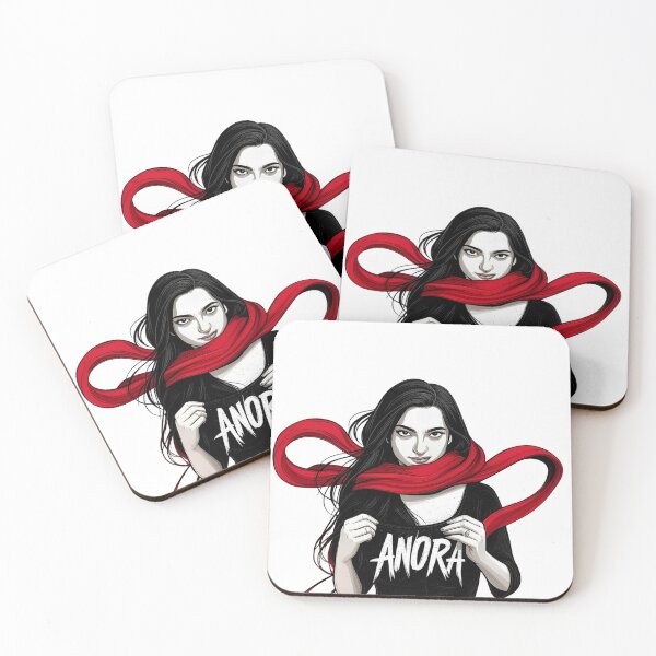 Item preview, Anora Mikey Movie Red Scarf   designed and sold by BrightNook.