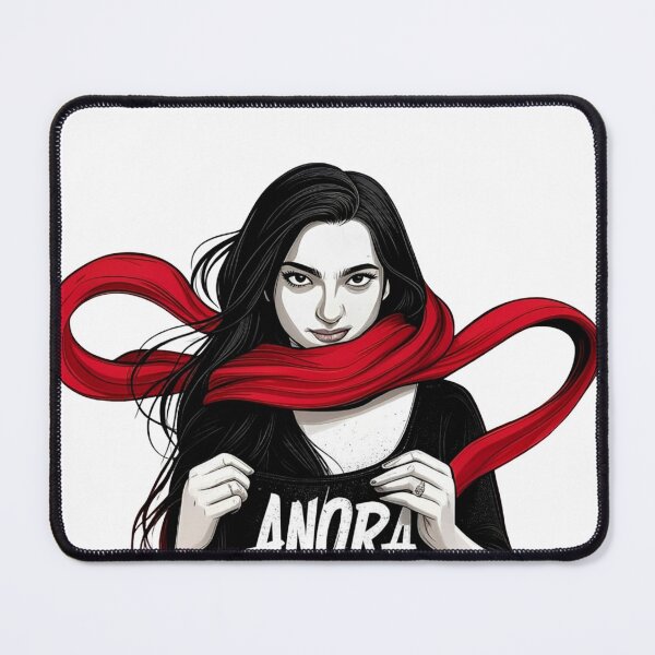 Item preview, Anora Mikey Movie Red Scarf   designed and sold by BrightNook.