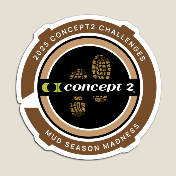 Aperçu de l'œuvre Défi de folie de la saison de boue 2025 créée et vendue par concept2inc.
