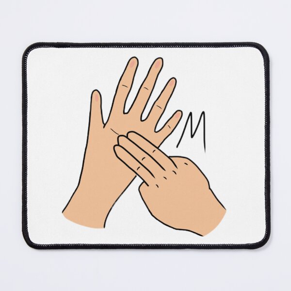 Item preview, BSL letter sign M designed and sold by Artistkhg.