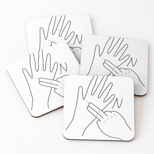 Item preview, BSL letter sign N designed and sold by Artistkhg.