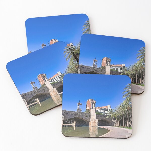 Item preview, Pont del Mar bridge in Valencia,Spain, summertime designed and sold by goceris.