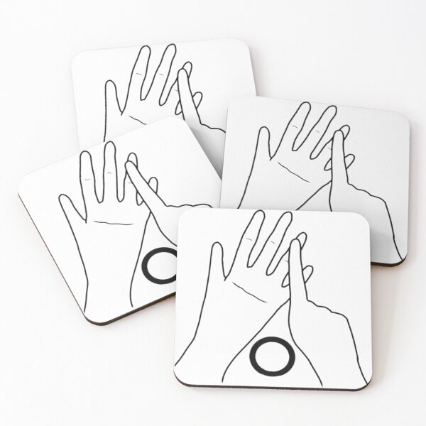 Item preview, BSL letter sign O designed and sold by Artistkhg.
