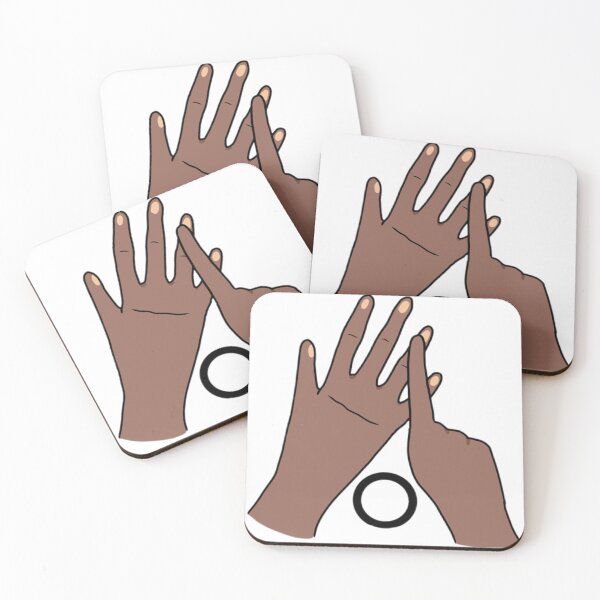 Item preview, BSL letter sign O designed and sold by Artistkhg.