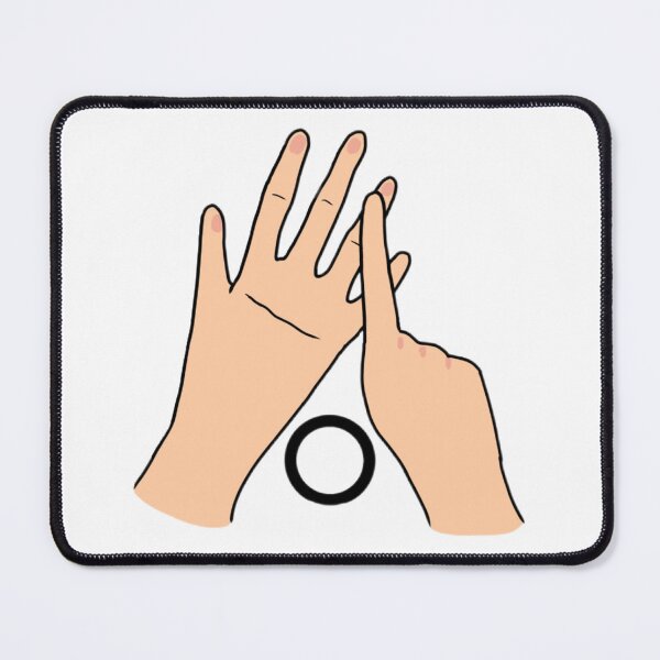 Item preview, BSL letter sign O designed and sold by Artistkhg.
