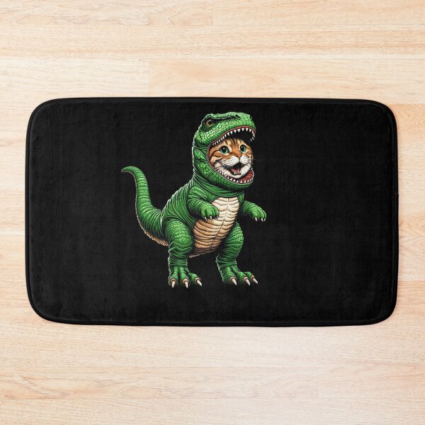 Item preview, Cat Wearing Dinosaur Outfit Funny Kitten Lover designed and sold by Kimberley King Art  King Art.