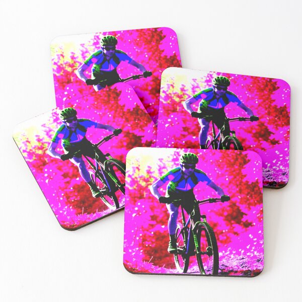Item preview, Pink MTB Shredder – Full Send Mode designed and sold by GrizzlyCollective.